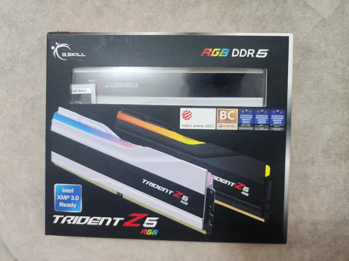 gskill trident z5 ddr5-6400 16g x2 팝니다